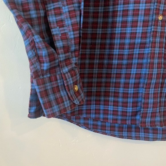 Jos. A. Bank checkered button down shirt - Picture 4 of 4
